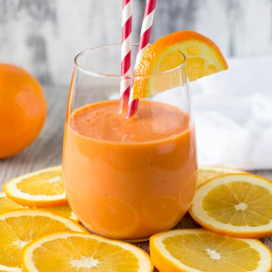 “Stress Buster” Orange Smoothie