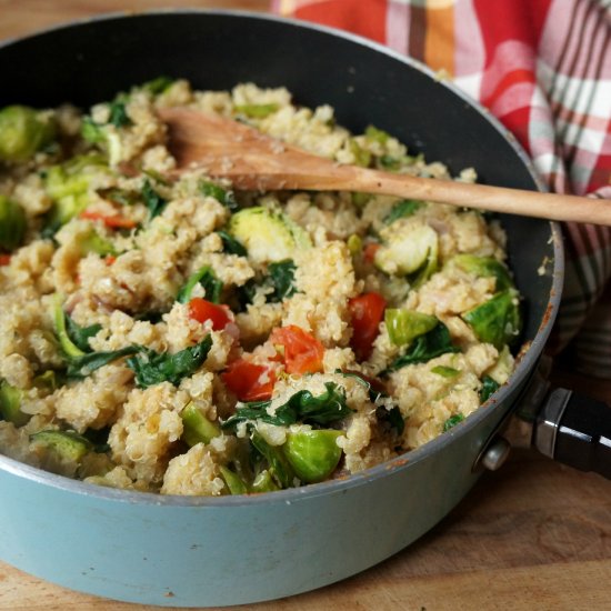 Sprouty Tahini Quinoa