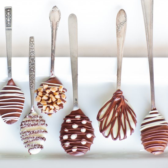 Chocolate Coffee Spoons