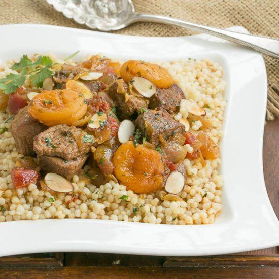 Lamb and Dried Apricot Tagine