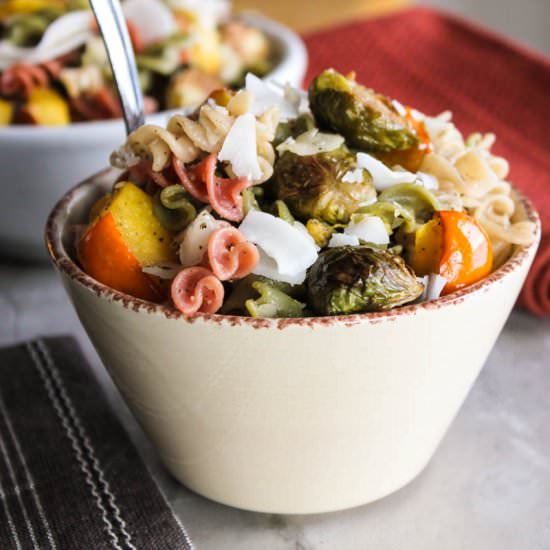 Winter Vegetable Pasta Salad