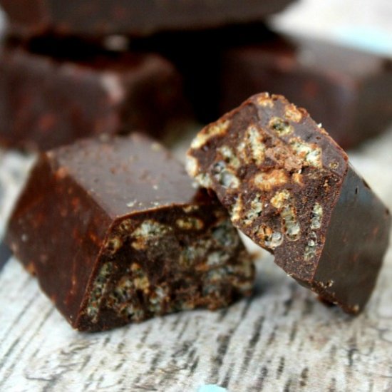 Clean Eating Chocolate Crunch Bars