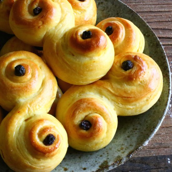 Saint Lucia Saffron Buns