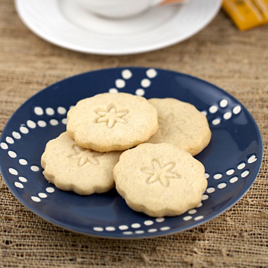 Vanilla Shortbread Cookies