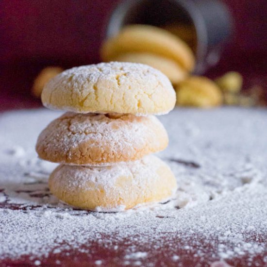 Custard Powder Cookies