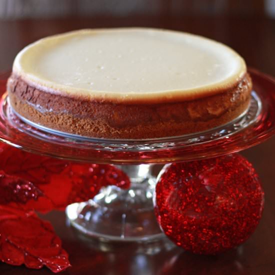 Eggnog Cheesecake