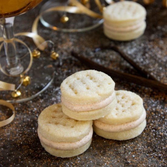 Cream Wafer Sandwich Cookies