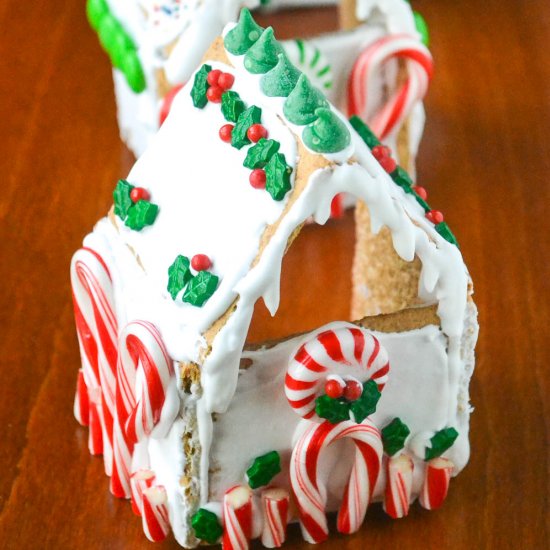 Graham Cracker Gingerbread House