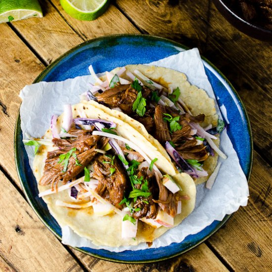 Chipotle Pulled Pork Tacos