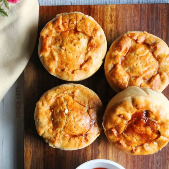 Chicken and Mushroom Pies