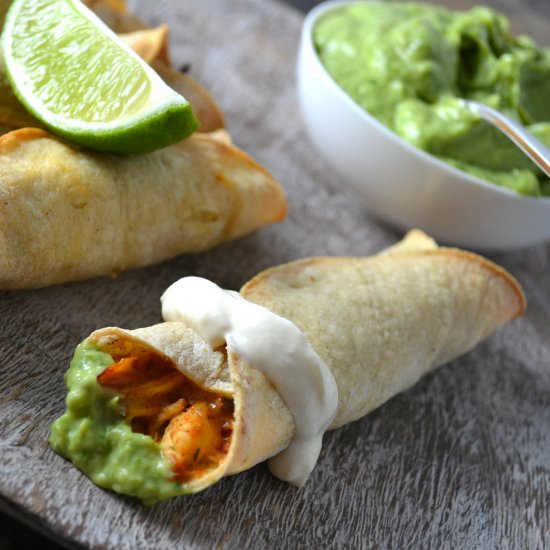 Salsa Chicken Taquitos