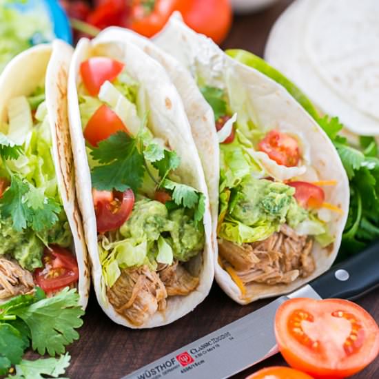 Slow Cooker Chicken Tacos