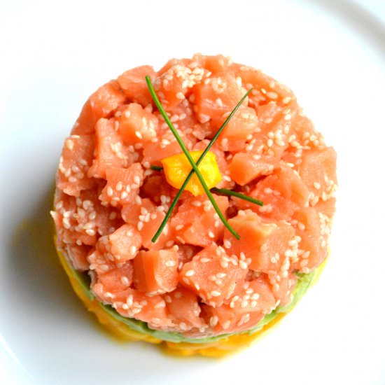 Salmon Tartare with Avocado