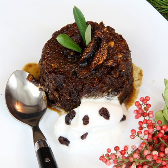 Vegan Figgy Pudding