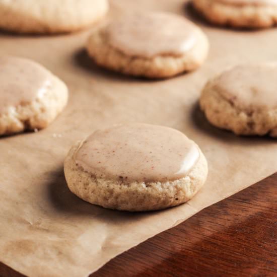 Eggnog Spice Cookies