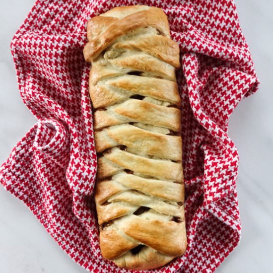 Pear and Golden Raisin Braid