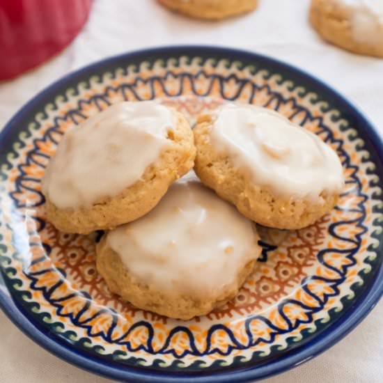 Glazed Pineapple Cookies