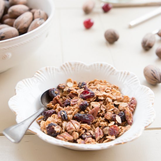 Gingerbread Granola