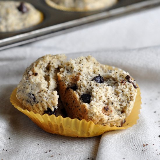 Chocolate Chip Coffee Muffins