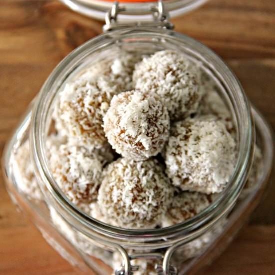 Apricot Coconut Snack Balls