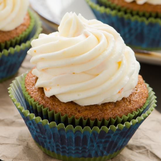 Gingerbread Cupcakes