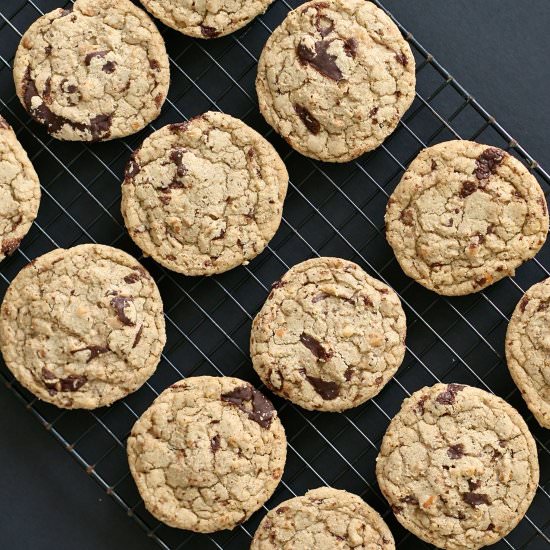 Chocolate Chip Pretzel Toffee