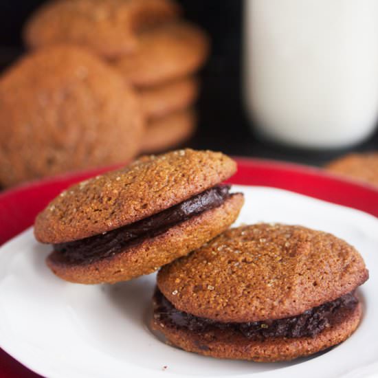 Molasses Fudge Cookies