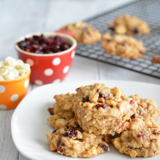 Cranberry Oatmeal Chip Cookies