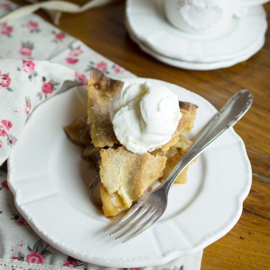 No Sugar or Flour Apple Pie