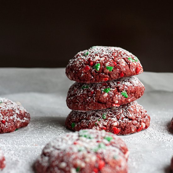 Red Velvet Butter Cookies