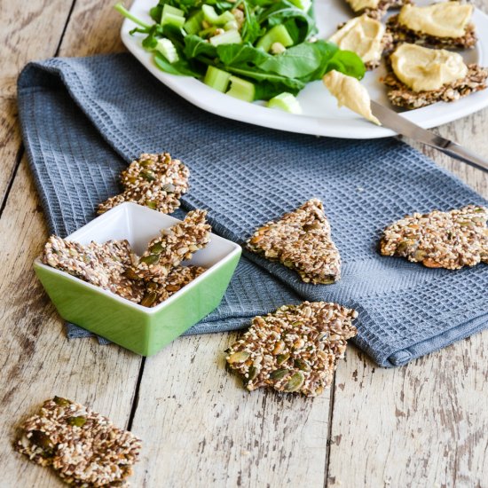 Mixed Seed Crackers