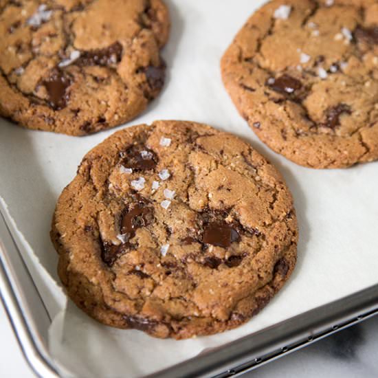 Brown Butter Chocolate Chunk Cookie