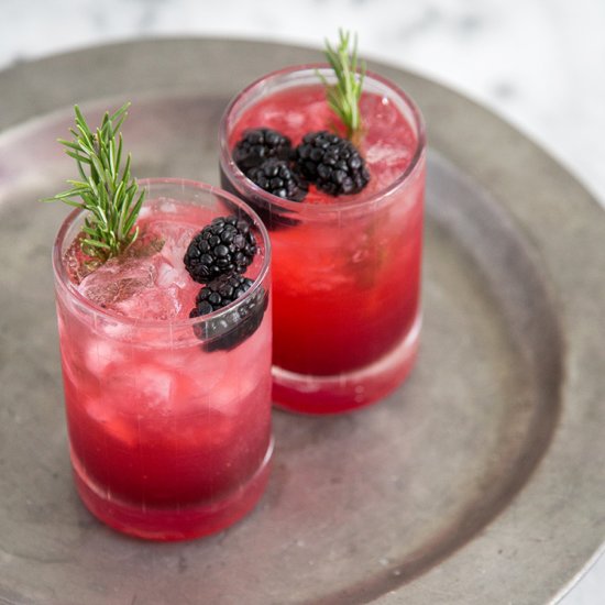 Rosemary Blackberry Limonata