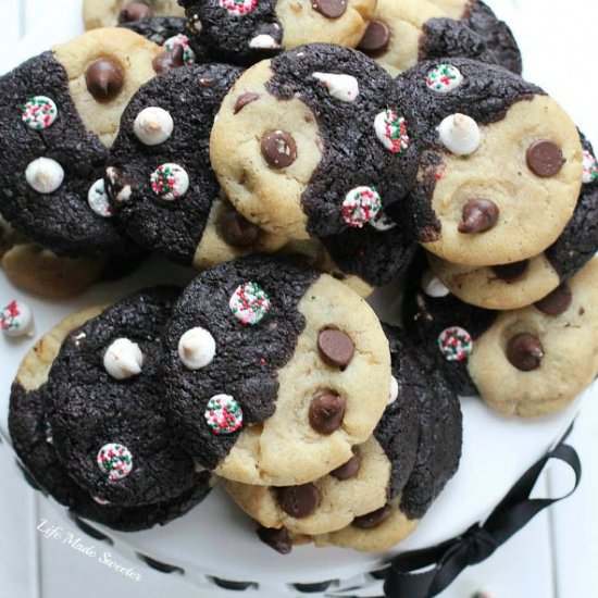 Double Chocolate Peppermint Cookies