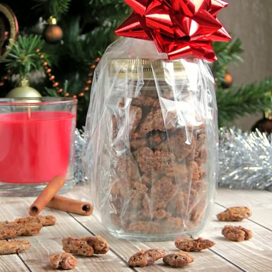 Homemade Sugar Coated Pecans