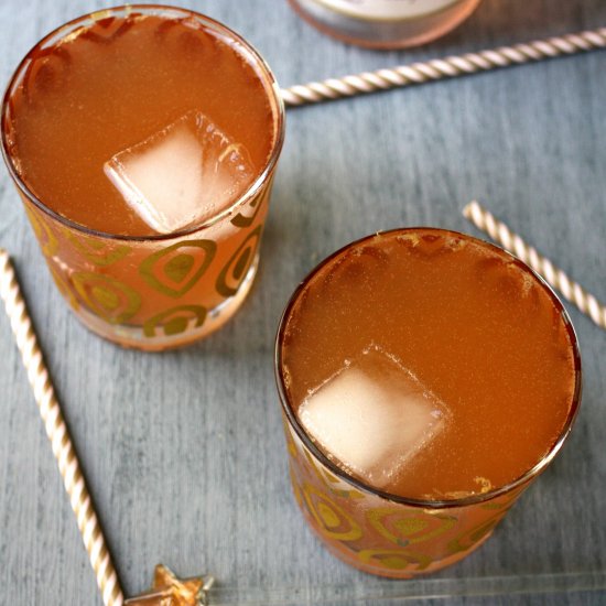 Orange Marshmallow Mimosas