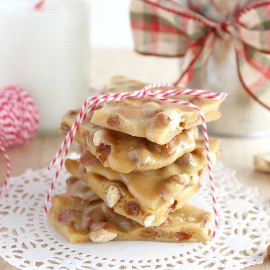 Easy Microwave Peanut Brittle