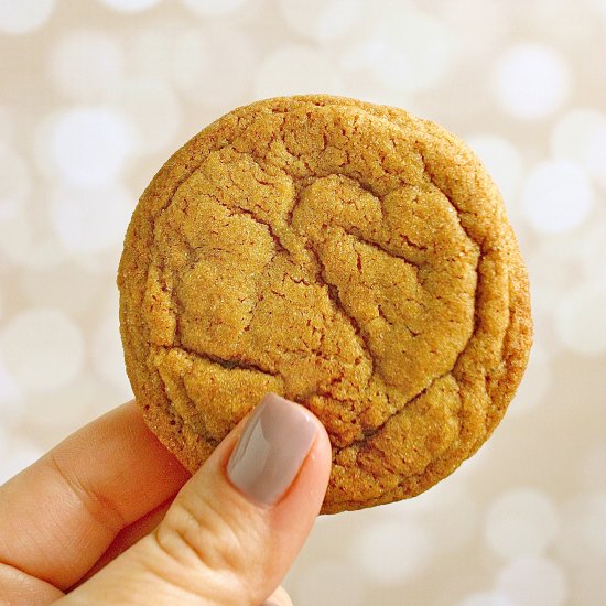 Chewy Gingerbread Cookies