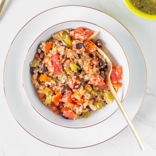 Spanish Quinoa: 1 Recipe, 4 Ways