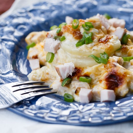 Creamy Turkey Breast and Potato Ca