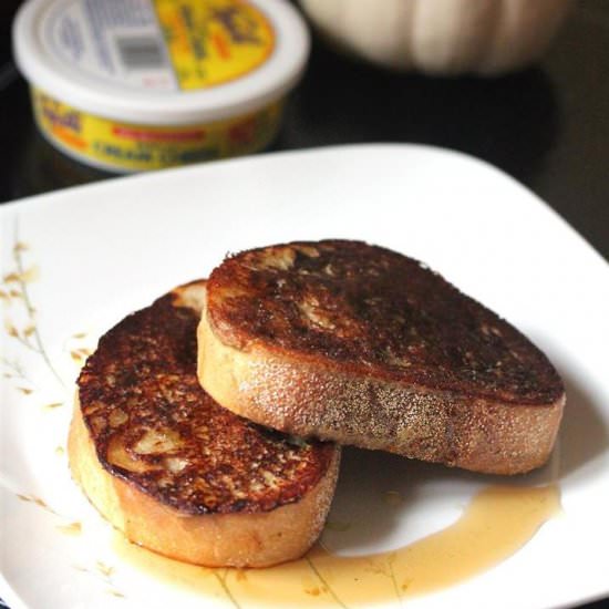 Vegan Stuffed French Toast