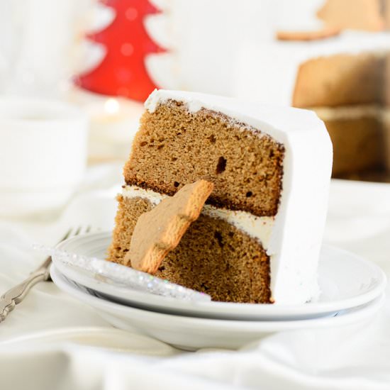 Whole Wheat Gingerbread cake