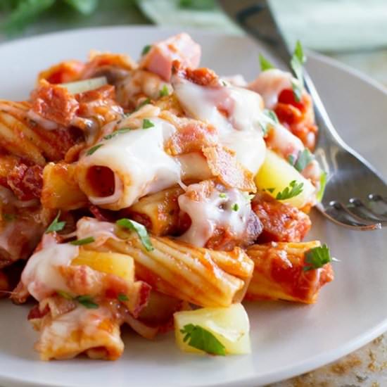 Hawaiian One Pan Pasta