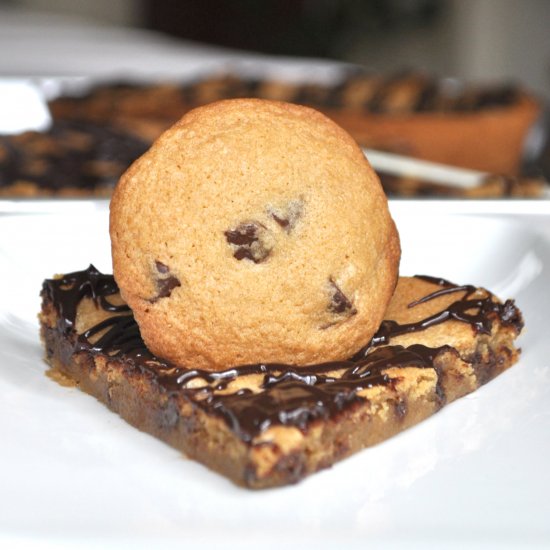 chocolate chip cookie cake