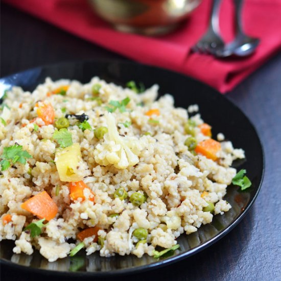 Kodo Millet (Varagu) Pulao