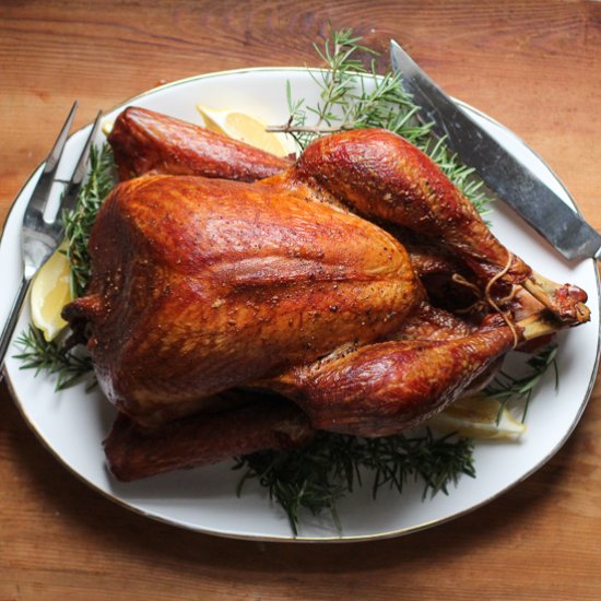 Bourbon and Maple Glazed Turkey