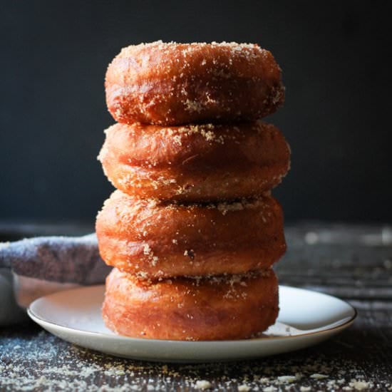 Potato Zeppole w/ Crème Anglaise