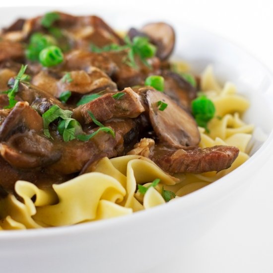 Beef Stew with Mushrooms