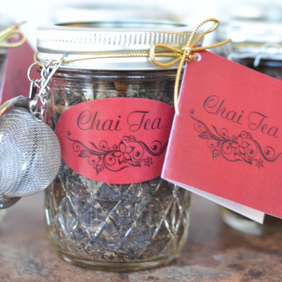 Homemade Chai Tea Gifts