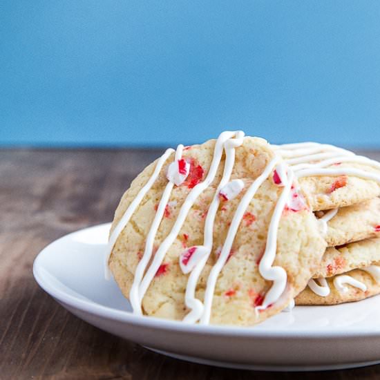 Candy Cane Sugar Cookies